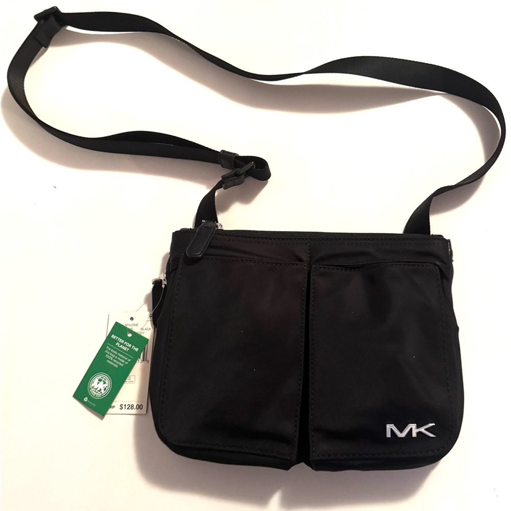 Michael Kors Black Malone Crossbody NWT